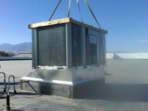 Thriftee Market Commercial HVAC Unit Installation